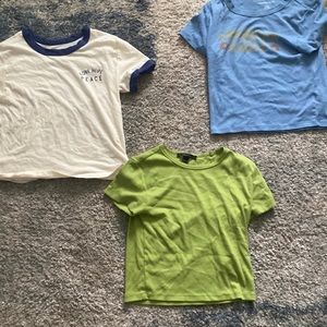 Three women’s shirts